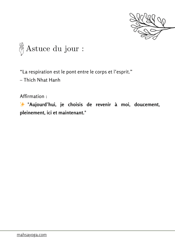 7 jours pour retrouver la paix intérieure – Image 3